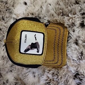 GOLD GLITTER Golden Goose Goorin Bros. Tucker Hat